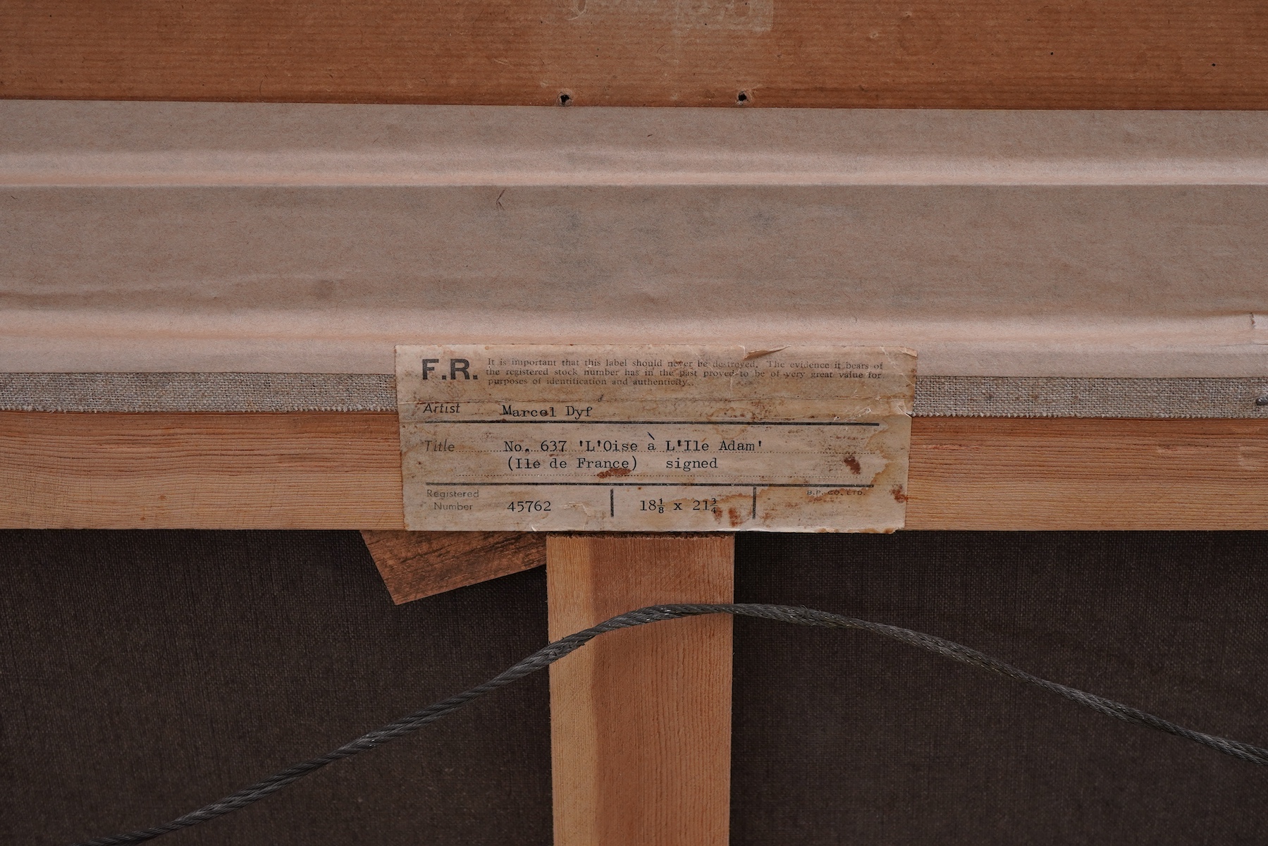 Marcel Dyf, French 1899-1985, 